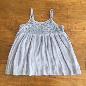 Xhilaration Light Blue Tank Top